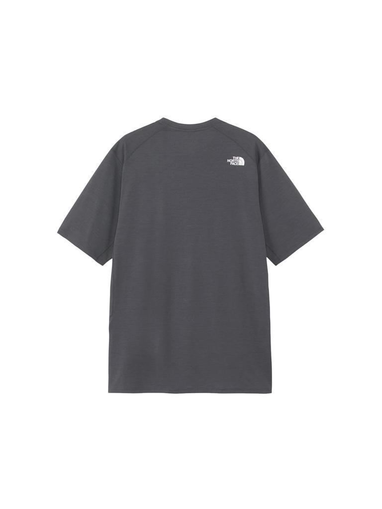 The North Face Short Sleeve Flash Dry 3D Crew UV Mixed Color Size S Men's Sweatshirt, Moisture-Wicking, Quick-Drying, Antibacterial, Odor-Resistant,