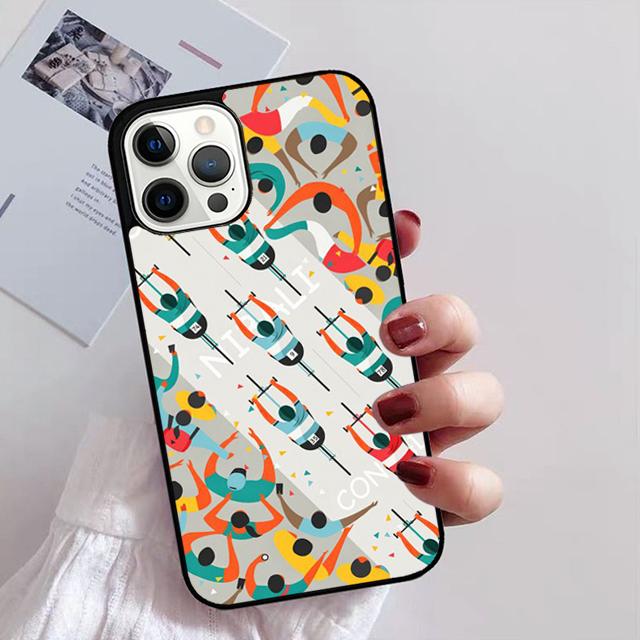 Bike Bicycle Cycling Phone Case For iPhone 17 Air 14 13 12 16Pro Max 15 Plus Max Cover Shell