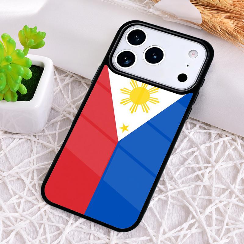 Ударопрочный чехол для телефона с флагом Филиппин для iPhone 17 Air 16e 15 11 12 14 13 Pro Max Чехол Coque