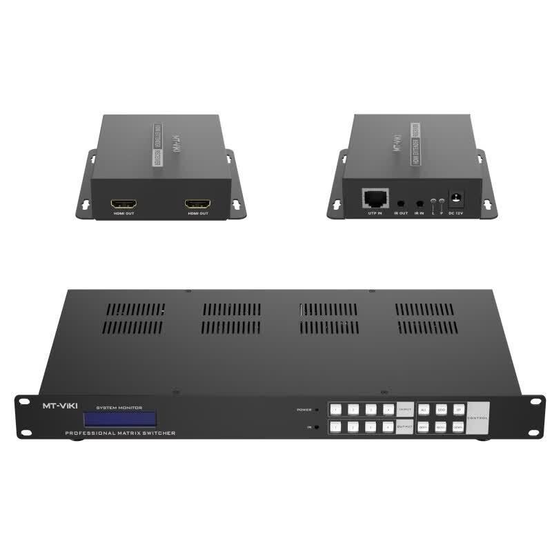 MT-viki 4K HDMI 2.0 8x16 Matrix Switcher with RJ45 Extender