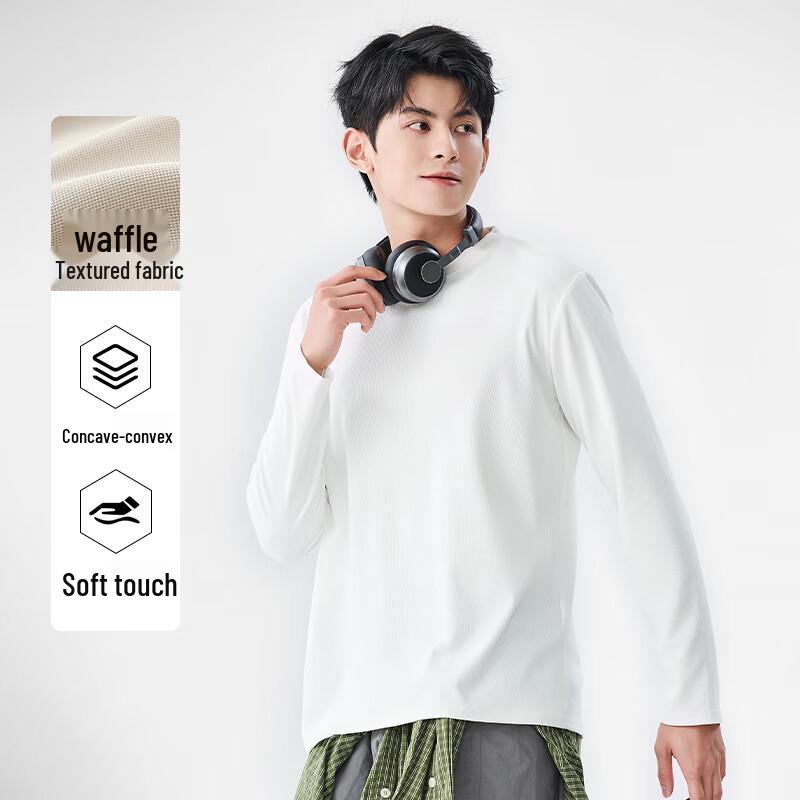 Baleno S&K Men's Waffle Long-Sleeve T-Shirt