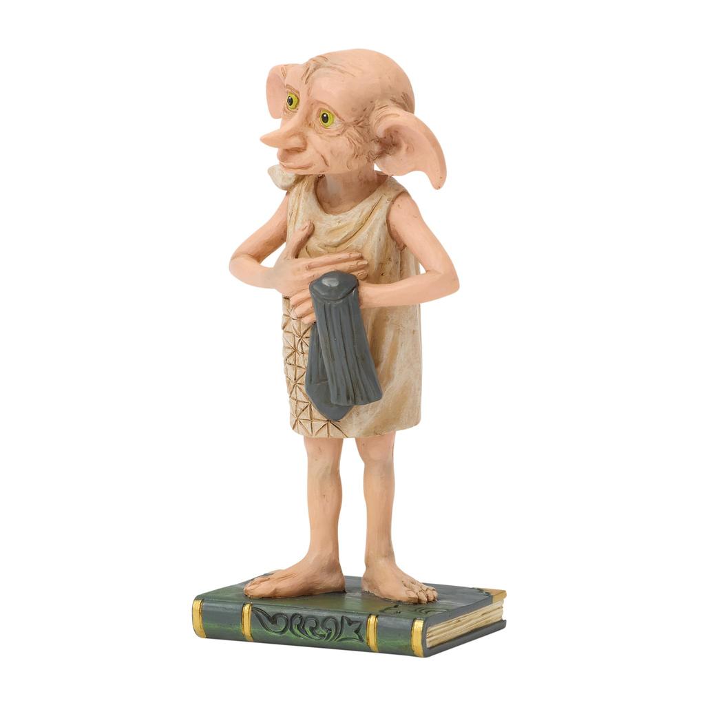 Enesco Гарри Поттер от Джима Шора Добби Эльф с носком Фигурка, 4,33 дюйма, Многоцветная
