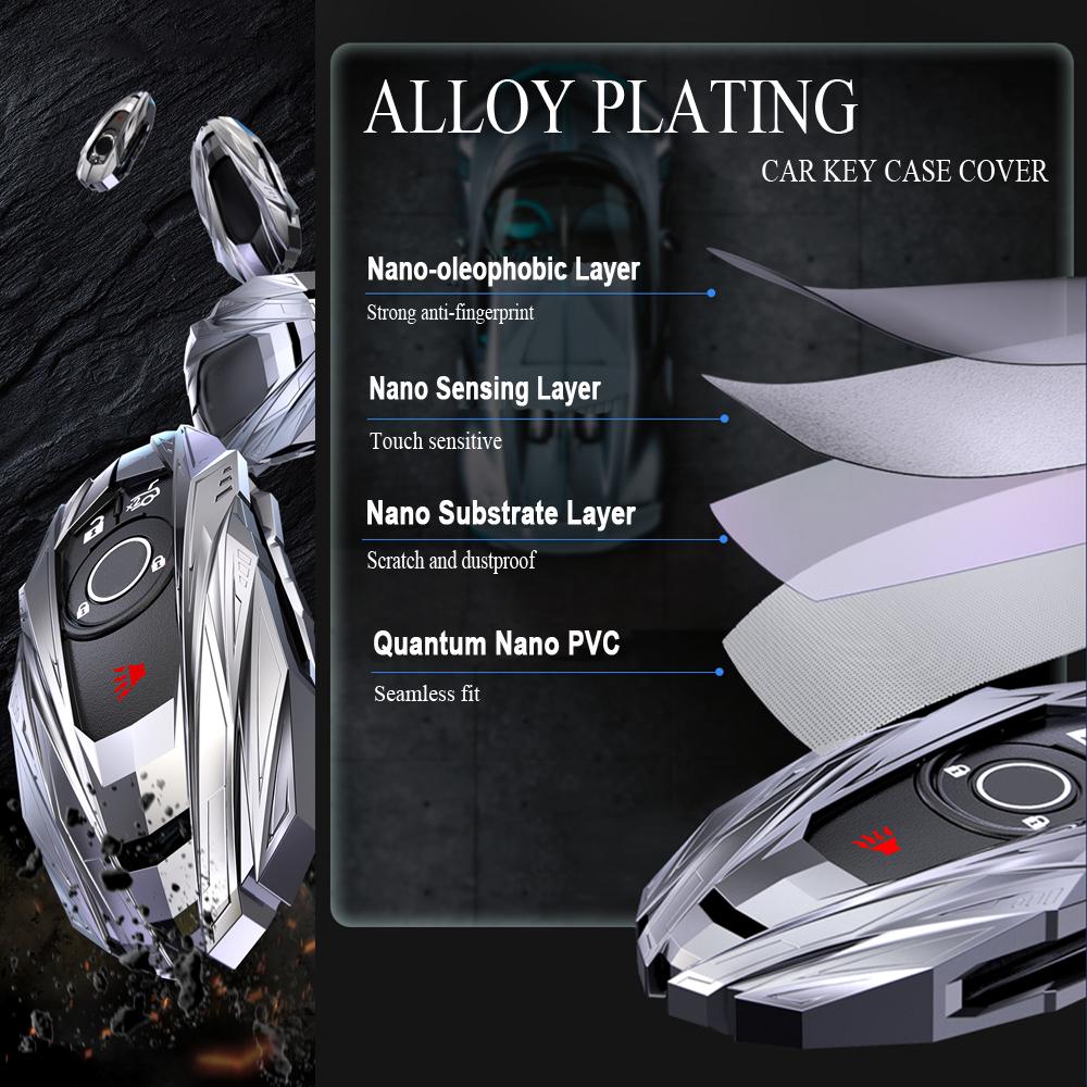Новый чехол для ключей из цинкового сплава для Chevrolet Cruze Aveo Trax Opel Astra Corsa Meriva Zafira Antara J Buick Key