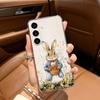 Cute R-Rabbit P-Peter Clear Phone Case for Samsung Galaxy A71, A70, A52, A51, A40, A30