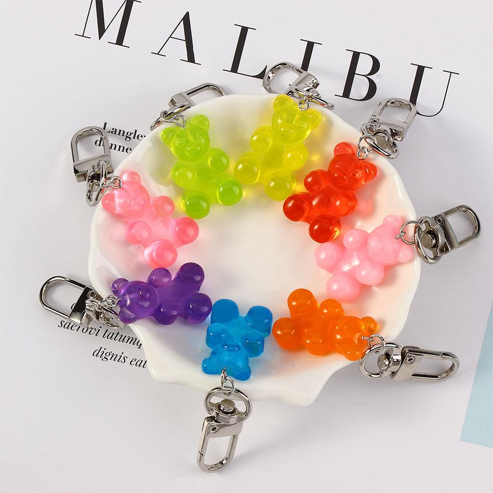 Couple Cute Trinket Earphone Cover Charm Animal Jewelry Fashion Accessories Key Ring Key Chain