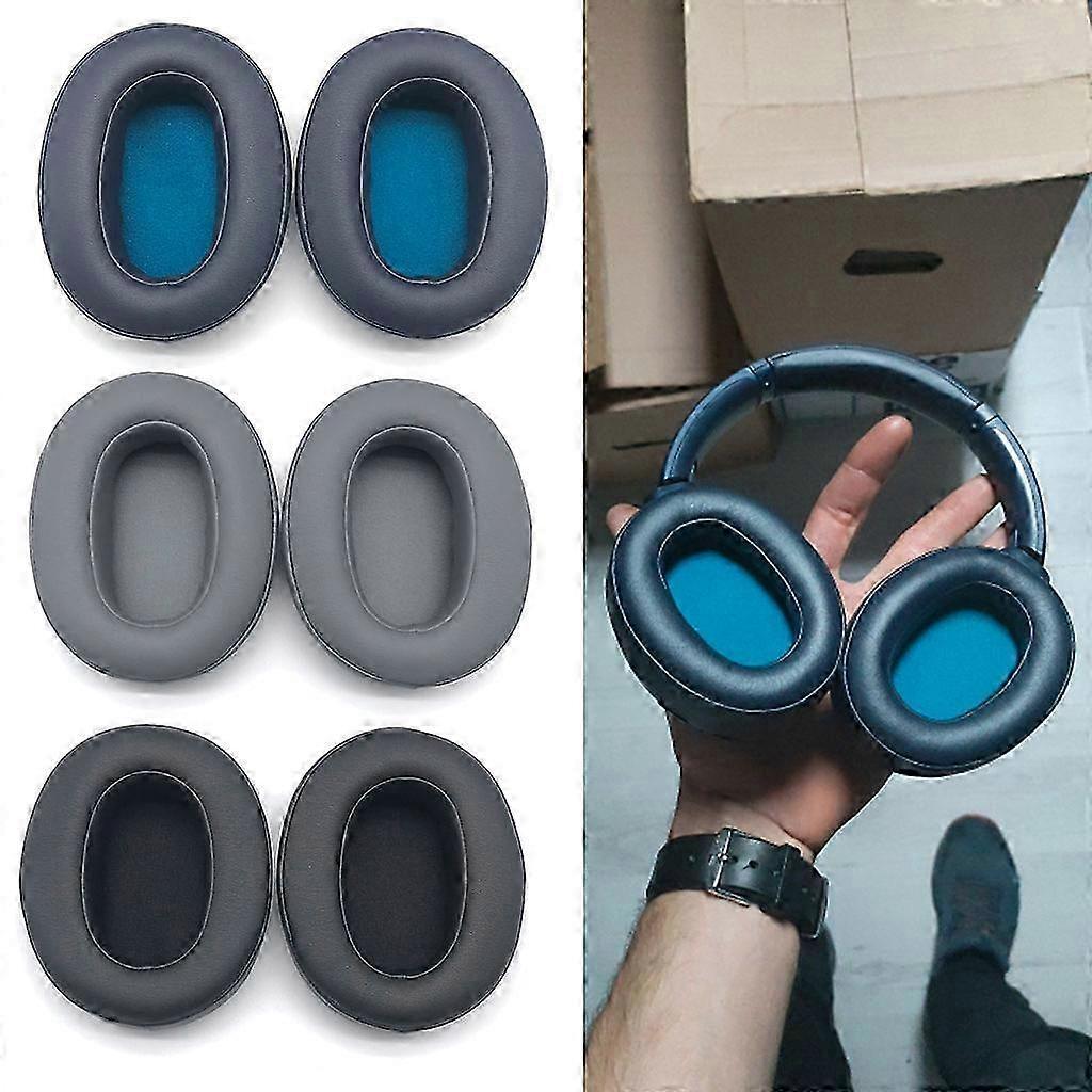 Ear Pads for Sony WH-XB900N Headphones Replacement Cushions Headphone Foam Blue