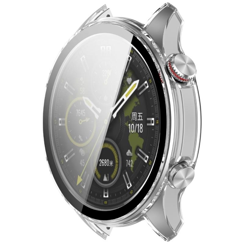 Чехол со встроенной защитной пленкой и рамкой для Smart-часов Watch 5 Professional, крышка из закаленного стекла PC