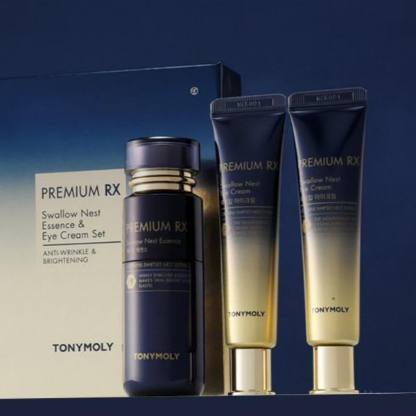 TONYMOLY Premium RX Swallow Nest Essence & Eye Cream Special Set (Essence 55ml + Eye Cream 30ml + 30ml)