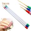 3 Pcs/Set Nail Art Fine Liner Design Detail Decor Painting Drawing DIY Pen Brush Nail Care