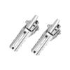2pcs Motorcycle Front Foot Pegs Folding Footrests Clamps Modification Parts Compatible For Bmw