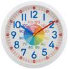 Seiko Clock Wall Clock Educational Analog White KX617W White