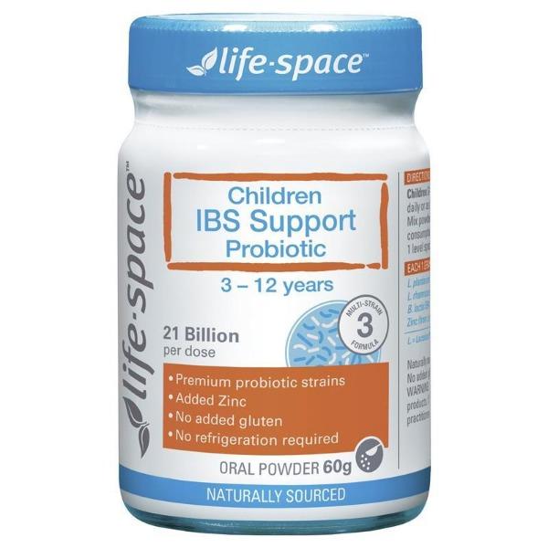 Life Space Probiotic Powder For Children IBS Support Formula 60g X 6
