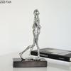 Целующаяся пара Абстрактные фигуры Статуэтка Настольное украшение Орнаменты Креативные Влюбленные Персонаж Скульптура Эстетика комнаты Декор