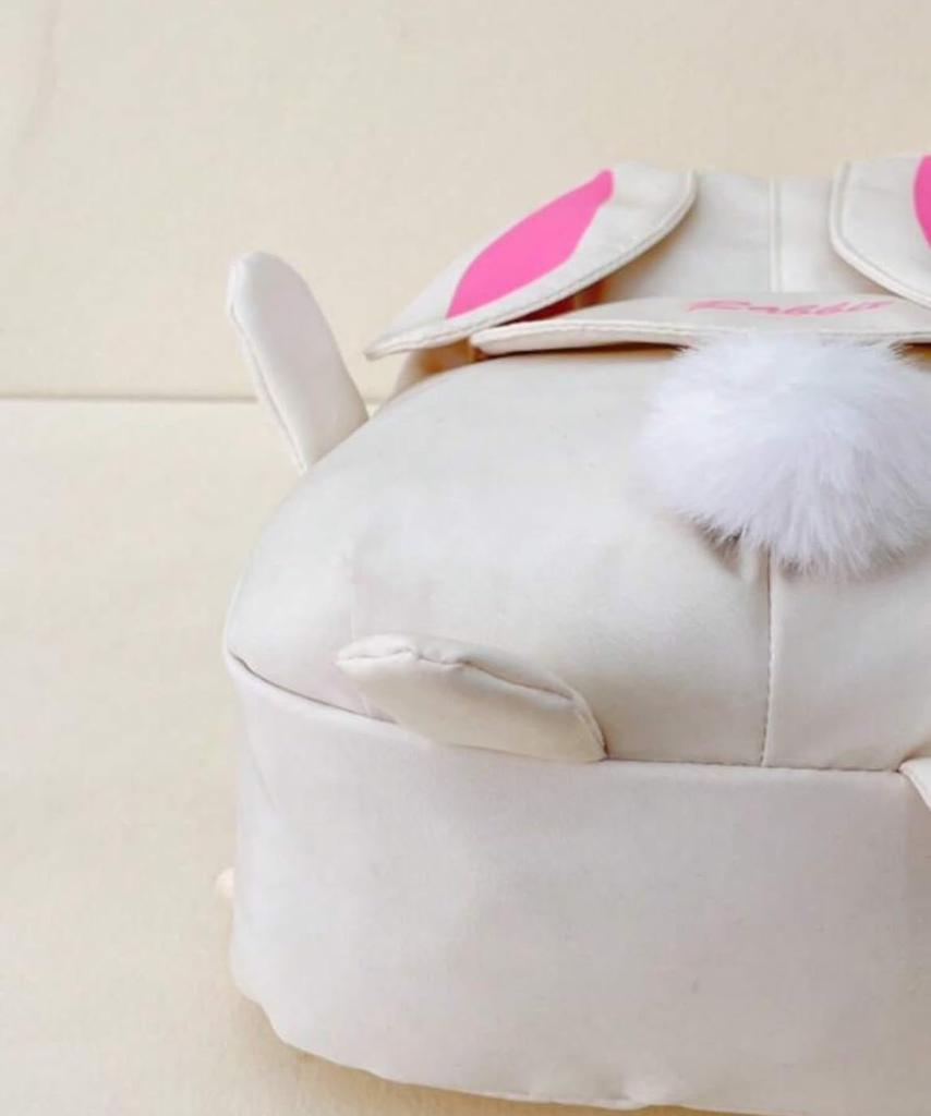 Kids Backpack with Ears and Cute Backpack J.B.things Rabbit-Shaped Tail, Design, Baby, Kids, (Purple, Mini)