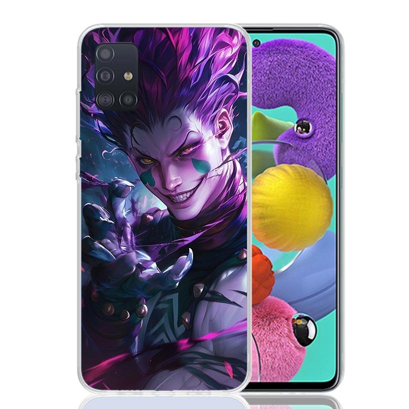 Чехол для телефона Huner X-Hunters Hisoka для Samsung Galaxy A52 A32 A22 A12 A02S A50S A30S A51 A31 AA71 Note 20 Ultra 10 S10 Plus Galax