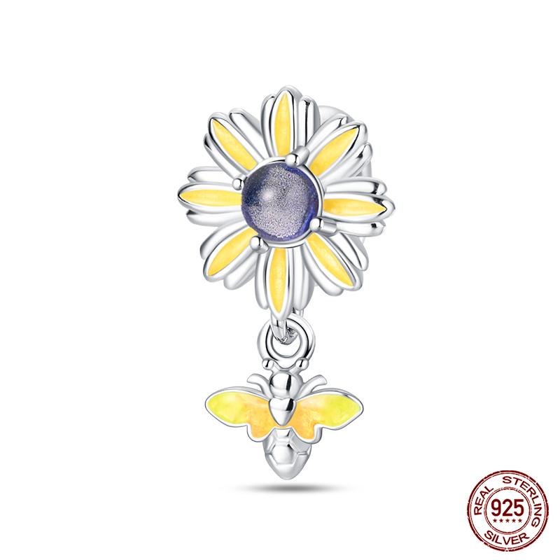 Оригинальные бусины-шармы серии Magic Color Chameleon Luminous из стерлингового серебра 925 пробы, подходящие для браслета, сделай сам, ювелирные изделия, подарки