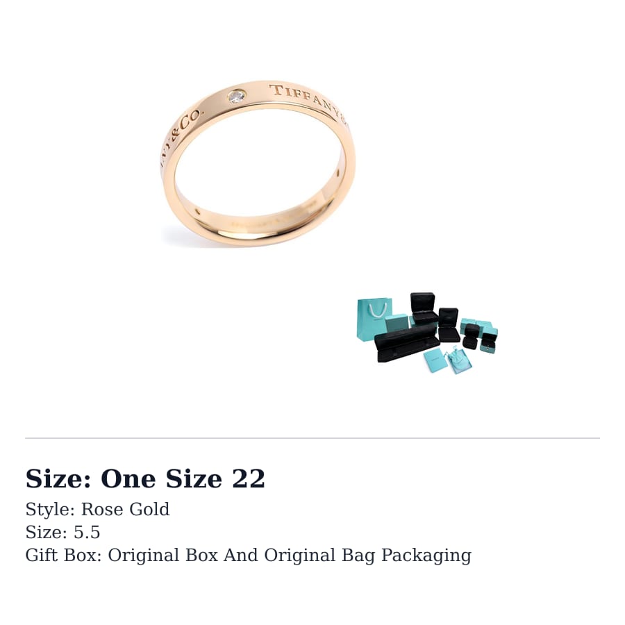 TIFFANY & CO. Кольца с бриллиантами Return To Tiffany для женщин GRP07649
