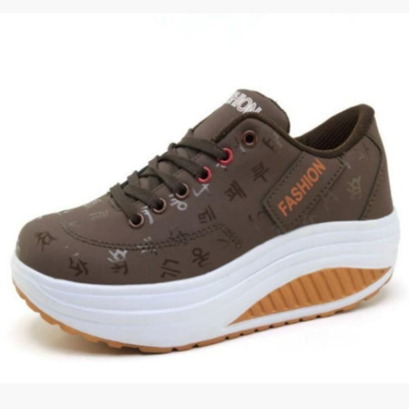 Женская обувь-качалка, спортивная и повседневная обувь, женская обувь на толстой подошве для улицы, модная и удобная женская обувь