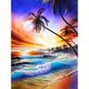 Diamond Painting Seaside Full Round Embroidery Landscape Mosaic Decor For Home 30x40cm/12x16inch
