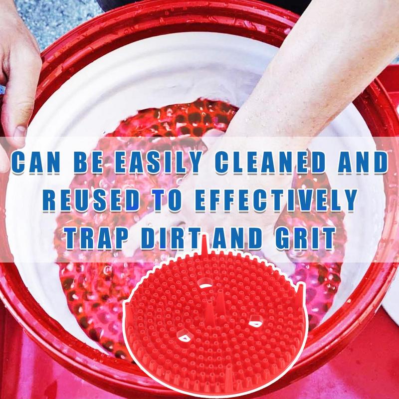 Ведро для мойки автомобиля, грязеуловитель, автомобильное ведро, вставка, песчано-улавливающий комплект для мойки автомобиля и детализации для эффективного удаления грязи