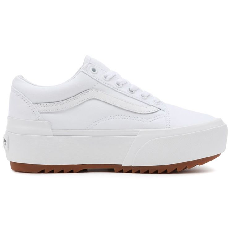 Vans Old Skool Stacked True White Gum Unisex Sneakers VN0A4U15L5R