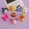 Винни-Пух Горшочек с медом Мультяшное смоляное украшение Набор материалов для DIY чехла для телефона