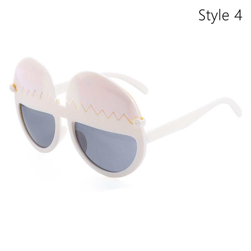 Fruit Design Funny Pineapple Sunglasses Trendy Beach Photo Glasses for Women & Men