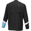 Tennis Wear Windbreaker Shirt Water Repellent Standard Silhouette Mesh Lining 62MEA504 Black X Blue Atoll XS [Mizuno]