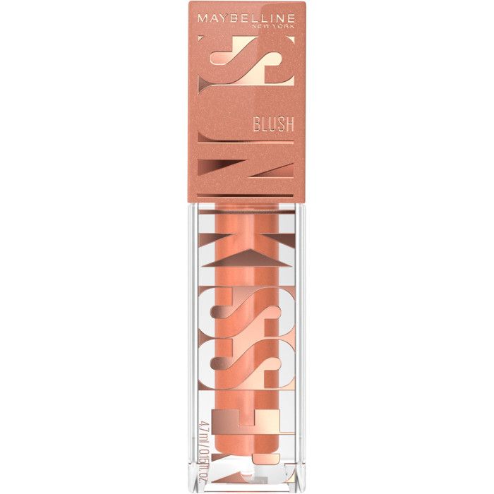 Blush - MAYBELLINE NEW YORK - SUNKISSER BLUSH 01 DOWNTOWN RUSH - Rose - Formule légère - Facile à estomper