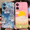 Чехлы Для Oppo A3 4G 5G Милый Мультяшный Чехол Для Телефона Для OPPO A60 Мягкий ТПУ Силиконовый Матовый Ударопрочный Бампер Чехол Сумки Для Телефона