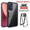 360 Полный корпус Передняя Задняя Защитные Чехлы Для Xiaomi 12T Pro 11T 12 11 lite 5g ne Противоударный Чехол Для Xiaomi 12T Pro 12X Чехол