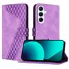 For Samsung Galaxy A56 5G Leather Case 7-Shaped Pattern Wallet Stand Shockproof Phone Cover