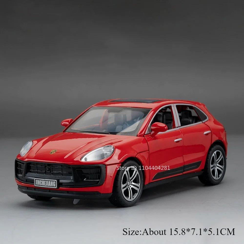 1:32 911 Gt3 Rs Macan Сплав Спортивный Автомобиль Литая Модель Игрушки Украшение Двери Открываются Звук Свет Оттянуть Назад Транспортные Средства Детский Фестивальный Подарок