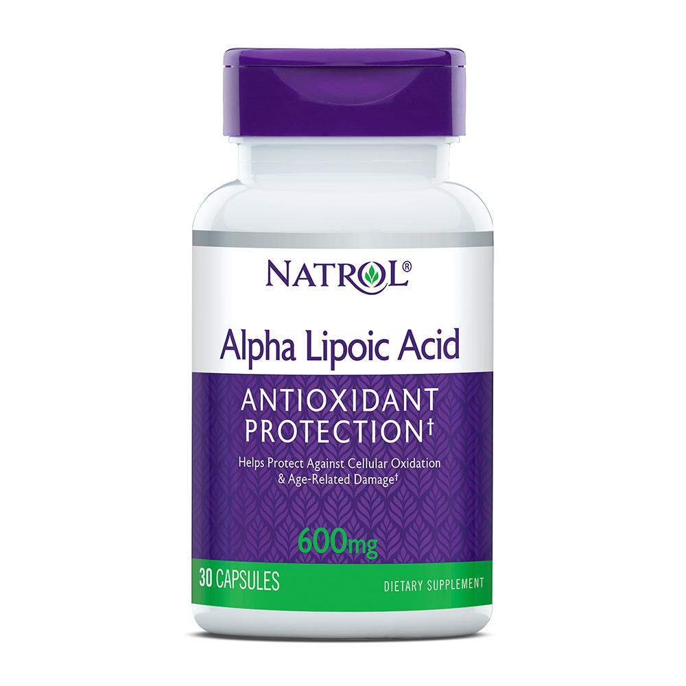 Alpha Lipoic Acid 600 Mg, 30 Capsules