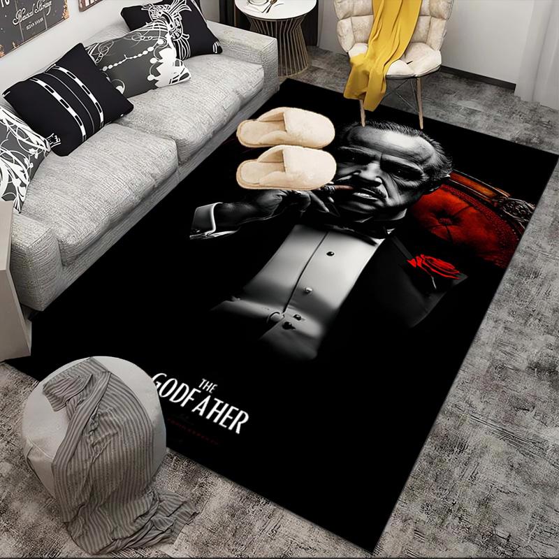 Godfather's Legacy Area Rug Suitable for Indoor And Outdoor,Carpets for Kitchens, Homes, Offices, Living Rooms,Home Decor,Christmas Gift