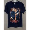 Винтажная футболка Slipknot 00-х годов с большим логотипом группы, классический стиль, черная, унисекс, KH9061
