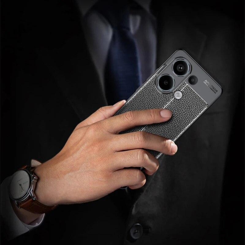 Чехол для Poco M6 Pro, чехол для Xiaomi Poco M6 Pro, противоударная защита линз, бампер, броня, ТПУ, мягкая кожа, Fundas Poco M6 Pro