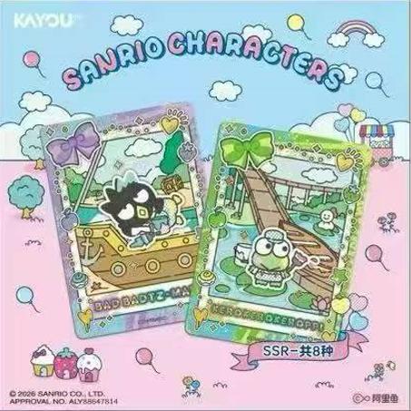 Genuine Sanrio Card Dreamland Paradise Series Honey Dream Sanrio Family Movie Pack Anime Collectible Cards Toys Gifts