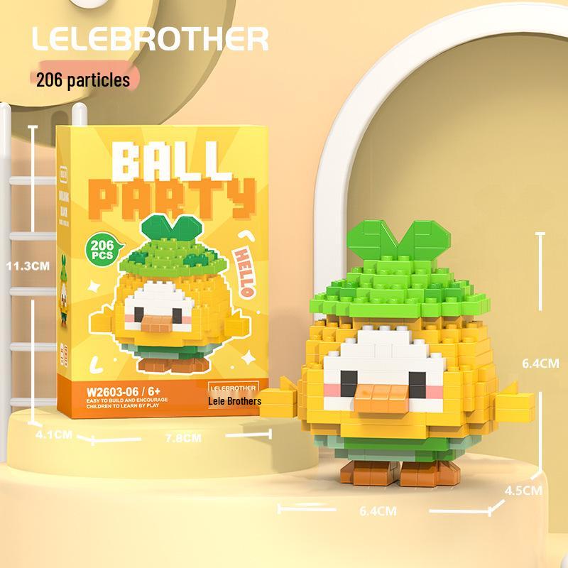 Совместимые с Lego мультяшные фигурки, строительные блоки - развивающие игрушки для детей, подарок в закрытой коробке