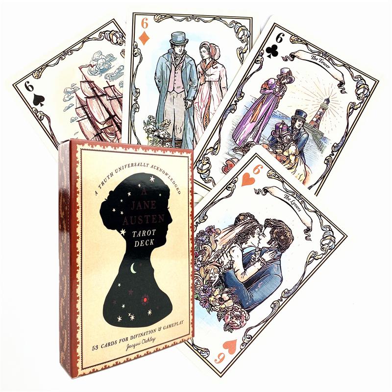 Колода Таро Джейн Остин 53 карты для гадания Oracle Deck
