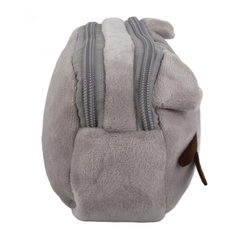 Kitten Toiletry Bag Cute Stylish Soft Canvas Durable Multi Purpose Cat Makeup Bag for Outing Travel