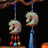 Chinese Spring Festival Bell Pendant with Tassel Car Hanging Ornaments  National Wind Style