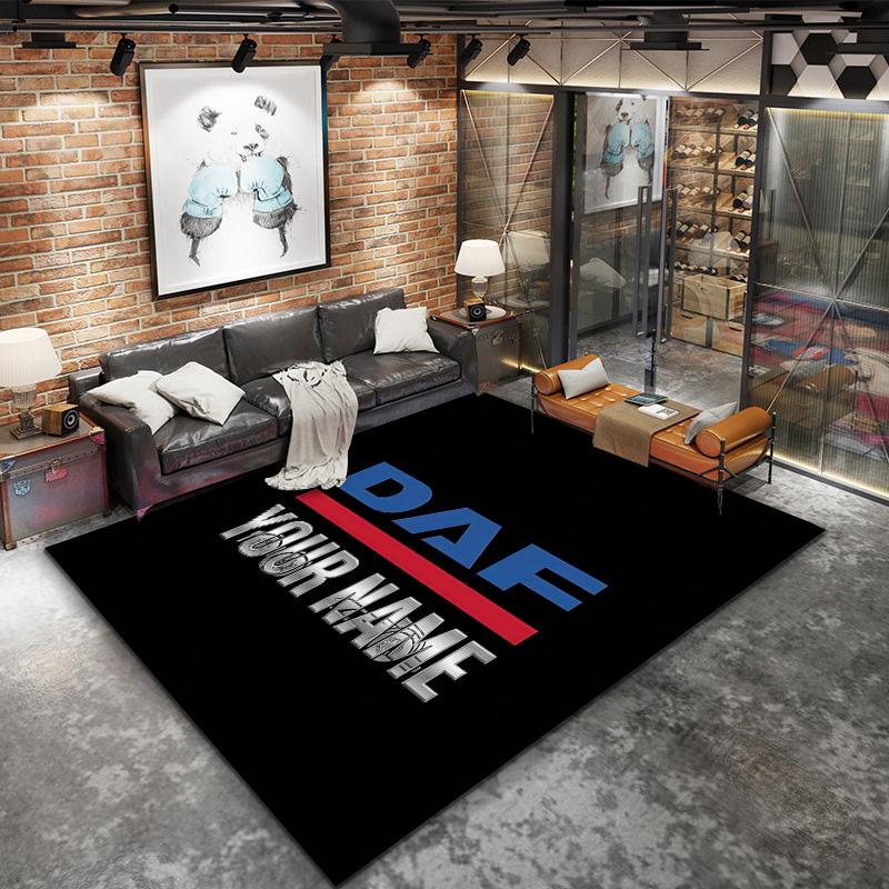 Daf Team Custom Name Carpet Rug For Living Room Bedroom Home Sofa Decoration Kids Play Nonslip Floor Mat