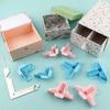 4/6Pcs Paper Scrapbooking Tool Divider Assembly Clamps Box Making Tool  Book Cover Making