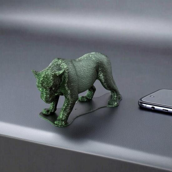 Фигурка Пантеры 3D Дикий Принт Коллекционная Реалистичная Модель Животного Настольное Украшение