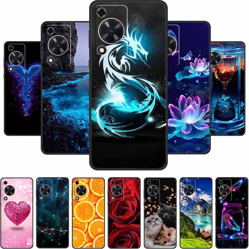 Для Huawei Nova Y63 Чехол NovaY63 Y 63 Мягкий Силикон ТПУ Задняя Крышка Чехол Для Huawei Nova Y72s Чехол для Телефона NovaY72s Y 72 s Coque