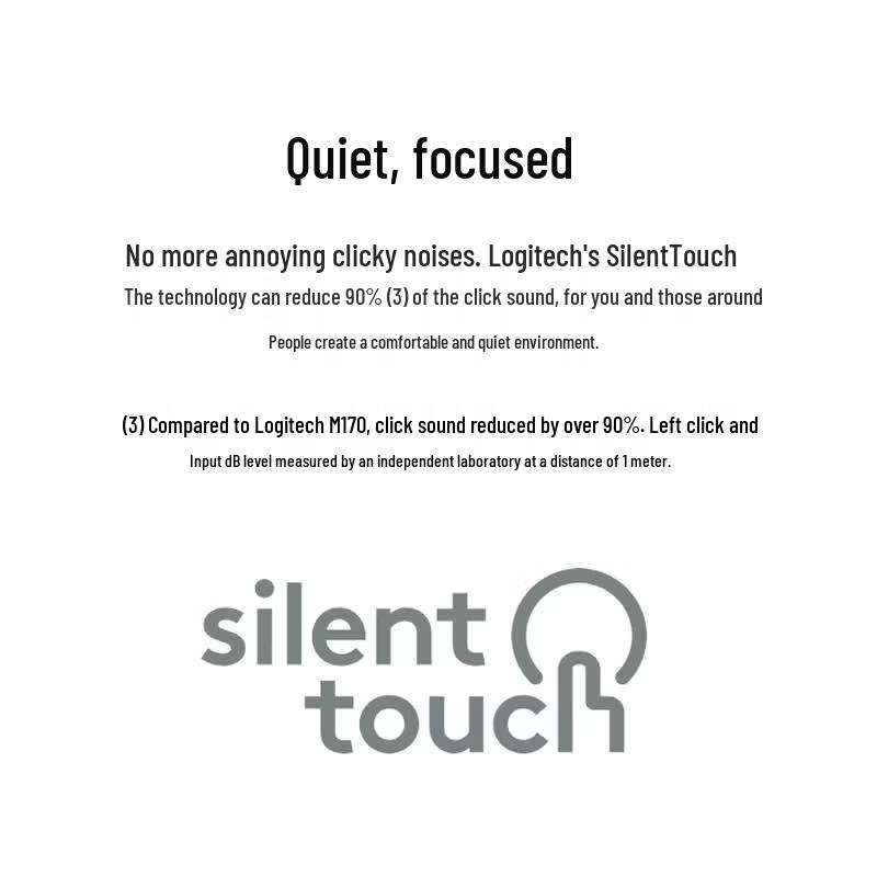 Logitech Беспроводная бесшумная мышь M750M для нескольких устройств