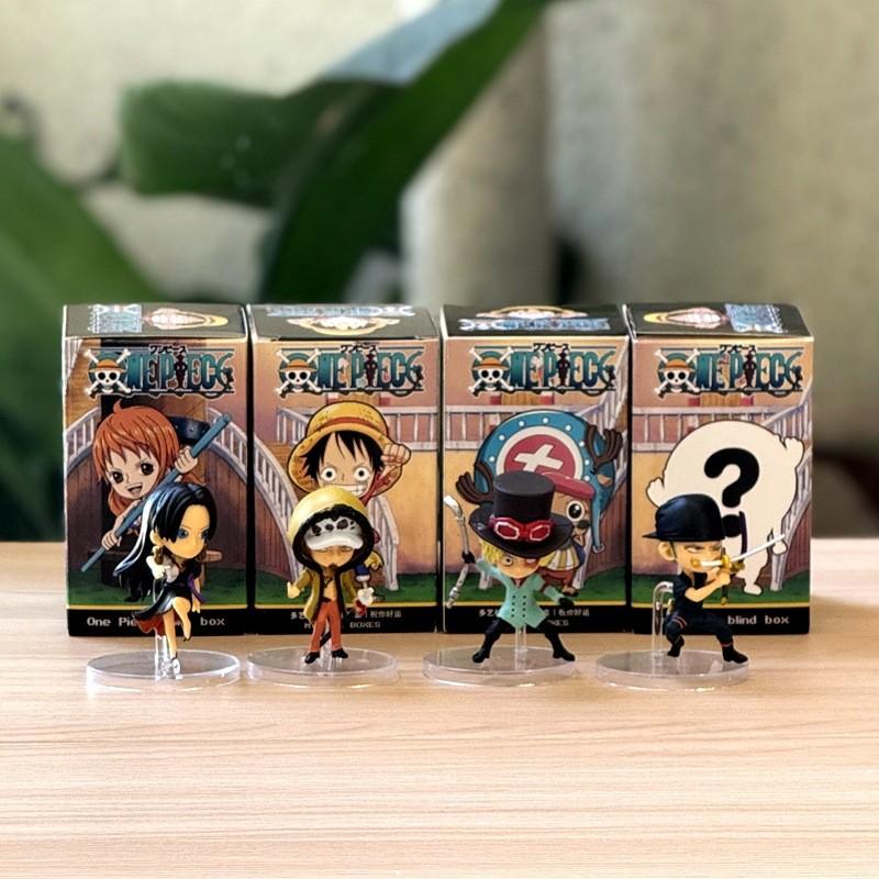 One Piece 8piece Pvc Cartoon Character Collectible Toy Pack For Fans