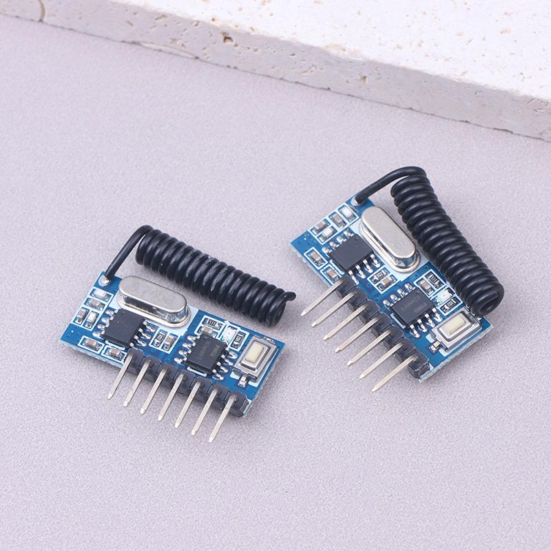 433Mhz Rf Receiver Learning Code Decoder Module 433 Mhz Wireless 4Ch Output