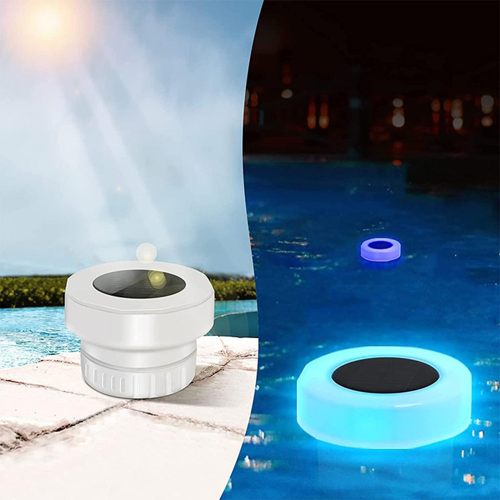 Colorful Solar Pool Disinfection Box Light